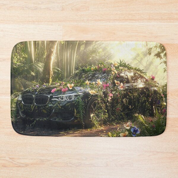 Item preview, Nature's Overtake: The Bloom of Forgotten Roads designed and sold by oanaunciuleanu.