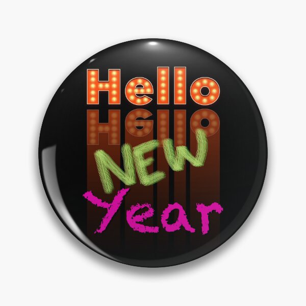 Item preview, Hello New Year - Happy New Year designed and sold by SzaboMarta.