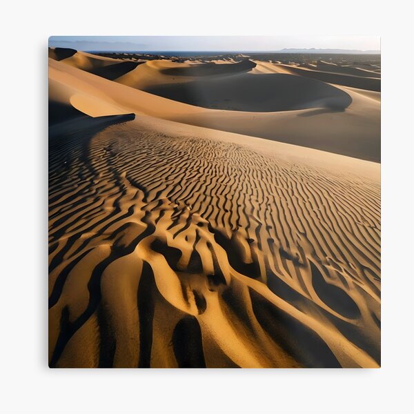 Item preview, sand dunes shadows in desert and sky 6 designed and sold by AA-designstore.