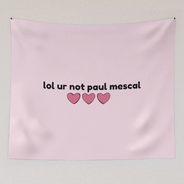 Item preview, Paul Mescal Sticker, lol ur not designed and sold by baranskini.