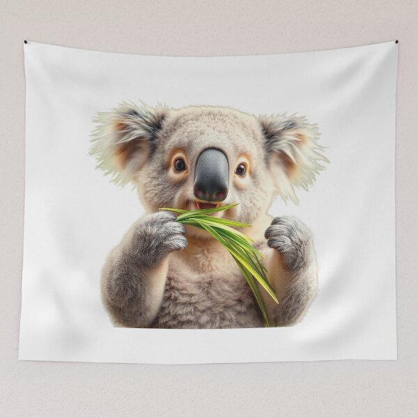 Item preview, Koala Bear Eating Grass in Australia T-shirt designed and sold by timedesignkardi.