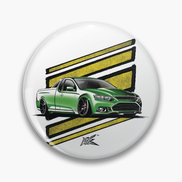 Item preview, ford falcon FG xr8 ute green  designed and sold by NaquashM.