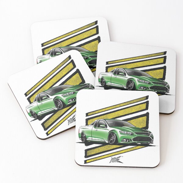Item preview, ford falcon FG xr8 ute green  designed and sold by NaquashM.