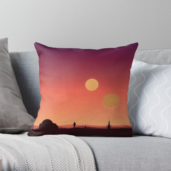 Tatooine Throw Pillow