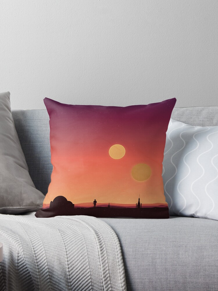 Tatooine Throw Pillow for Sale by donpringus