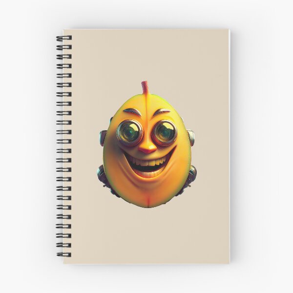 Item preview, Mango Smile Face | Fruits Patterns | Fruit Creatures Collection designed and sold by monkeybusiness.pt.