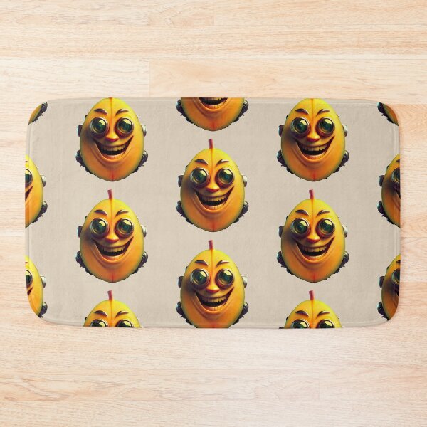 Item preview, Mango Smile Face | Fruits Patterns | Fruit Creatures Collection designed and sold by monkeybusiness.pt.