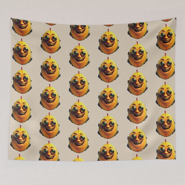 Item preview, Mango Smile Face | Fruits Patterns | Fruit Creatures Collection designed and sold by monkeybusiness.pt.