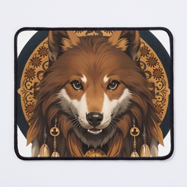 Item preview, Mystic Anime Wolf designed and sold by RebelPaintBrush.