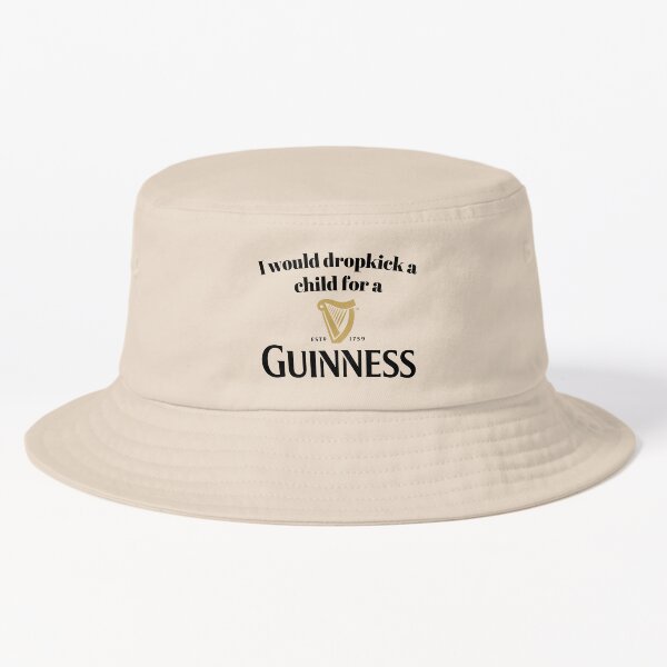 Vista previa del artículo con la obra «Le daría una patada a un niño por una Guinness», diseñado y vendido por killzak.