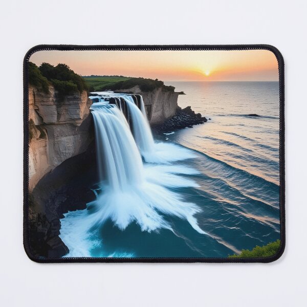 Item preview, waterfall and sea 1 designed and sold by AA-designstore.
