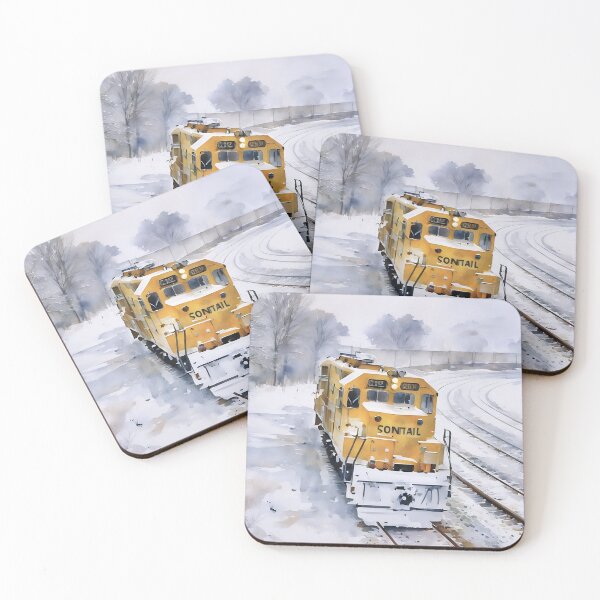 Item preview, Train 342 out of the Mist designed and sold by RCWatercolours.