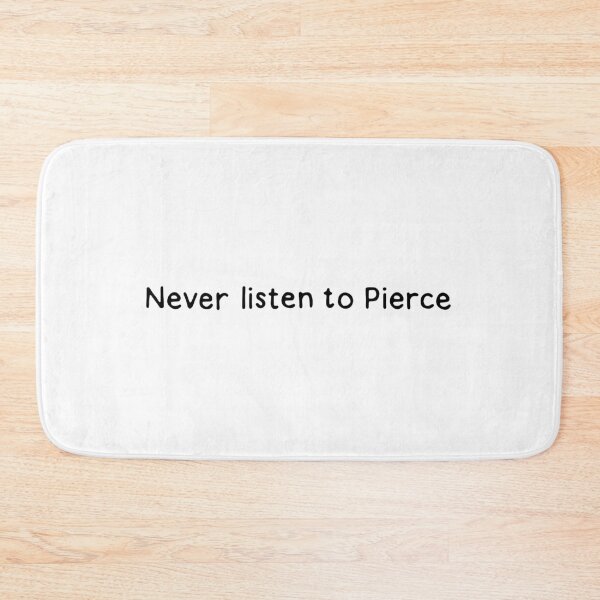 Item preview, Never listen to Pierce Jeff Winger designed and sold by dontqu0teme.