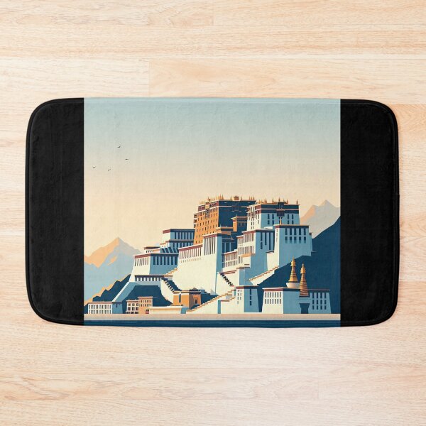 Item preview, Potala Palace Minimalism Art Style designed and sold by artofuniverse.
