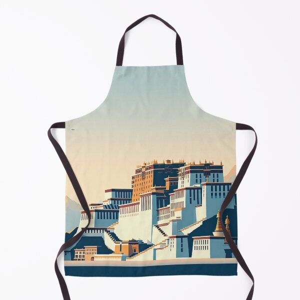 Item preview, Potala Palace Minimalism Art Style designed and sold by artofuniverse.