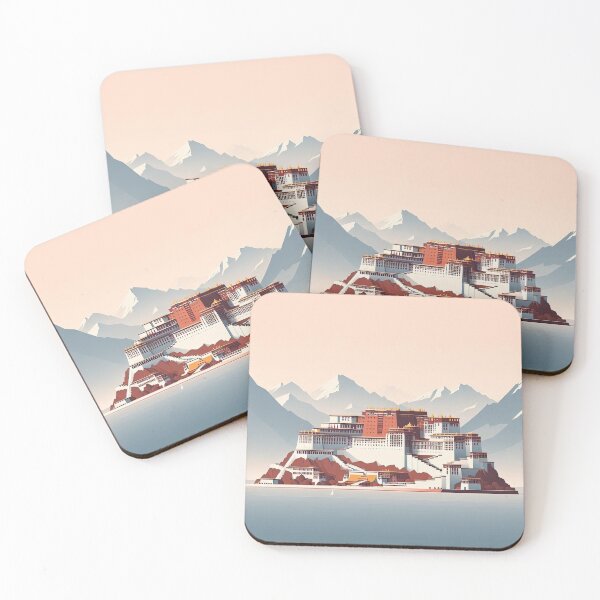 Item preview, Potala Palace Minimalism Art Style designed and sold by artofuniverse.