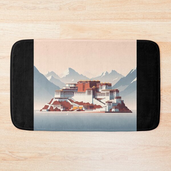 Item preview, Potala Palace Minimalism Art Style designed and sold by artofuniverse.