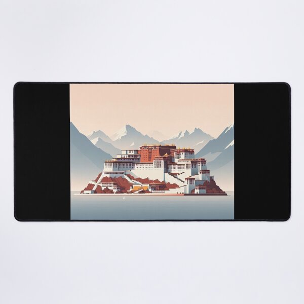 Item preview, Potala Palace Minimalism Art Style designed and sold by artofuniverse.