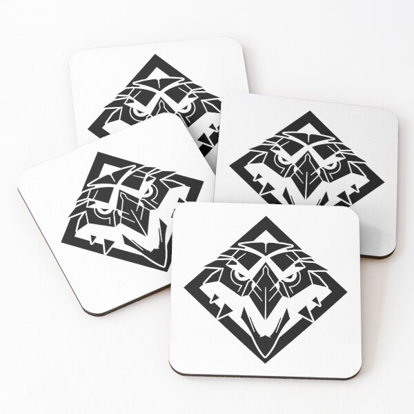 Item preview, Witcher Black Game Symbol  designed and sold by Kubala Designs.