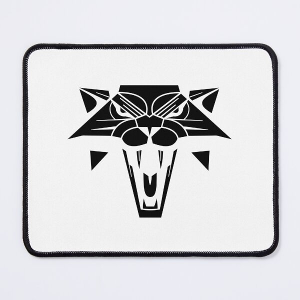Item preview, Witcher Black Game Symbol designed and sold by Kubala Designs.