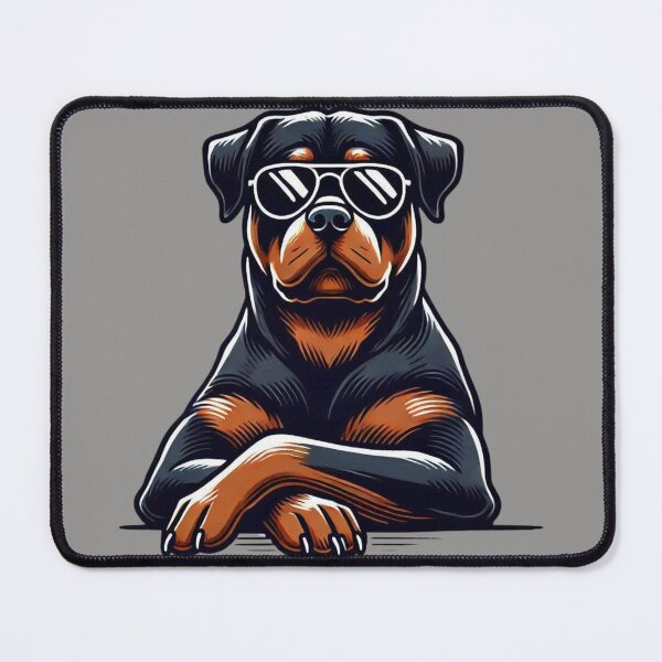 Item preview, Cool Rottweiler in Shades designed and sold by Berkako.