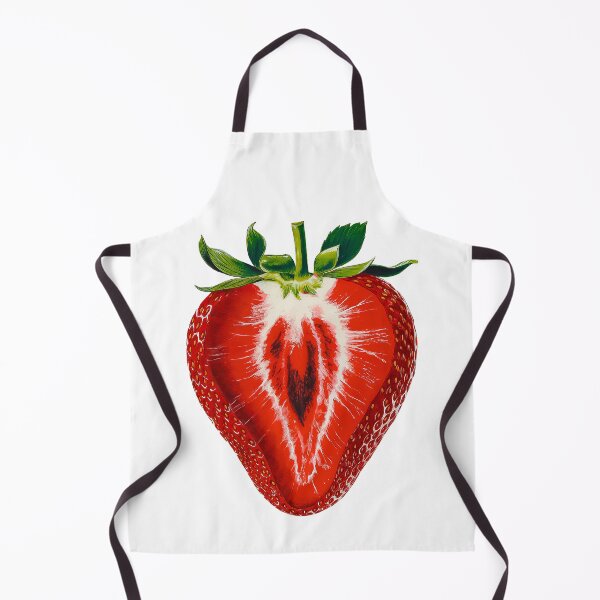 Item preview, Strawberry Love Heart-Shaped Art designed and sold by Amanda's Factory.