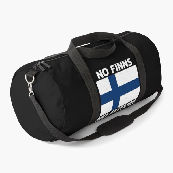 Item preview, No Finns No Future designed and sold by NicGrayGraphic.