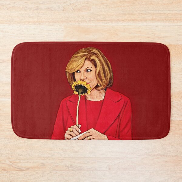 Item preview, Diane Lockhart The Good Fight Sunflower designed and sold by baranskini.