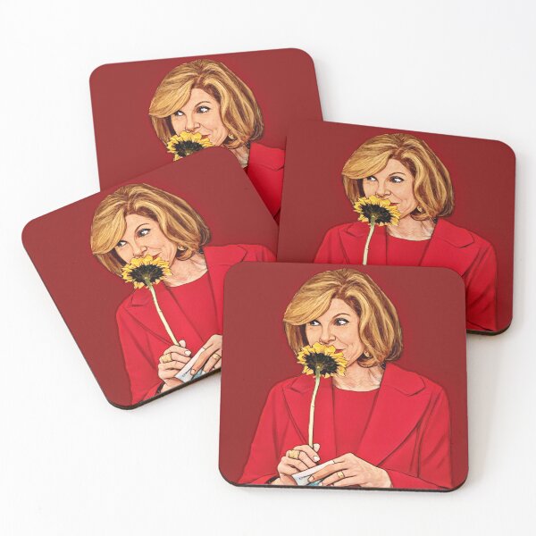 Item preview, Diane Lockhart The Good Fight Sunflower designed and sold by baranskini.