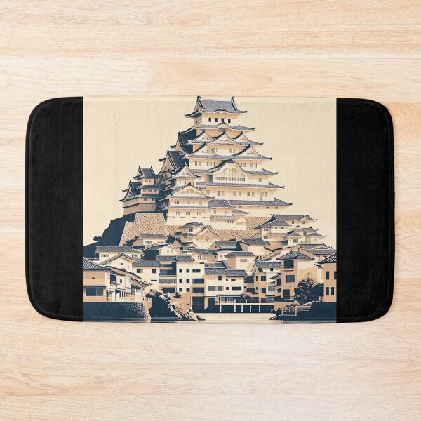 Item preview, Himeji Castle Minimalism Art Style designed and sold by artofuniverse.