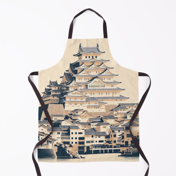 Item preview, Himeji Castle Minimalism Art Style designed and sold by artofuniverse.