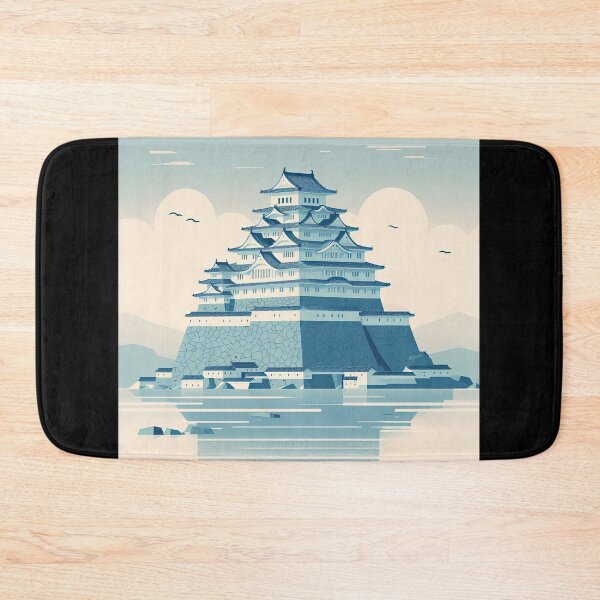 Item preview, Himeji Castle Minimalism Art Style designed and sold by artofuniverse.