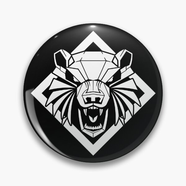 Item preview, Witcher White Game Symbol designed and sold by Kubala Designs.