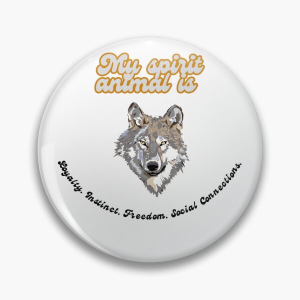 Item preview, My Spirit Animal The Wolf designed and sold by Soujji-Designs.