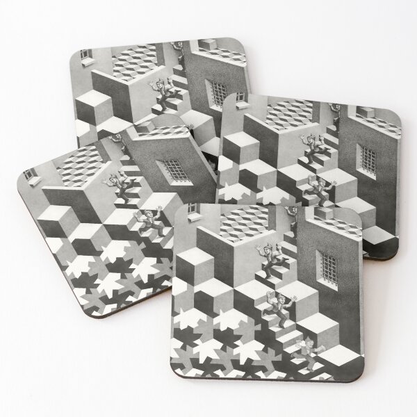 Artikelvorschau, Maurits Cornelis Escher, Zyklus, 1938, Grafik, Op Art entworfen und verkauft von Artistic Gift Print.