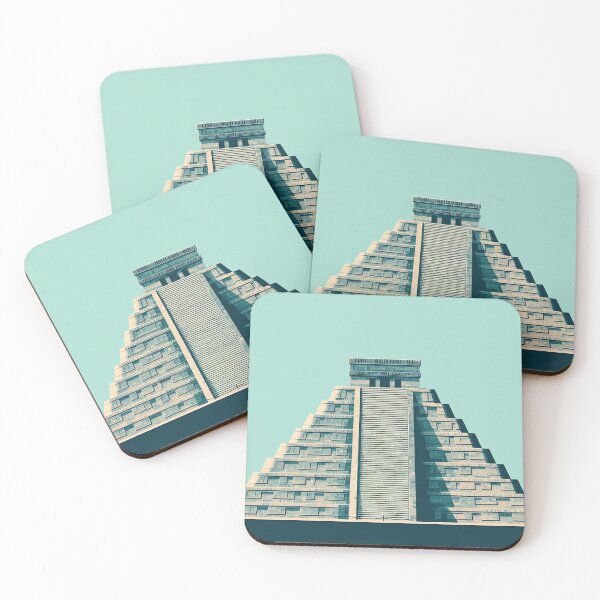 Item preview, Chichen Itza Minimalism Art Style designed and sold by artofuniverse.