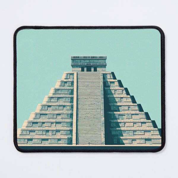 Item preview, Chichen Itza Minimalism Art Style designed and sold by artofuniverse.