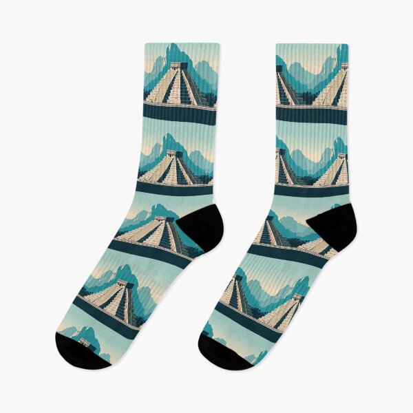 Item preview, Chichen Itza Minimalism Art Style designed and sold by artofuniverse.