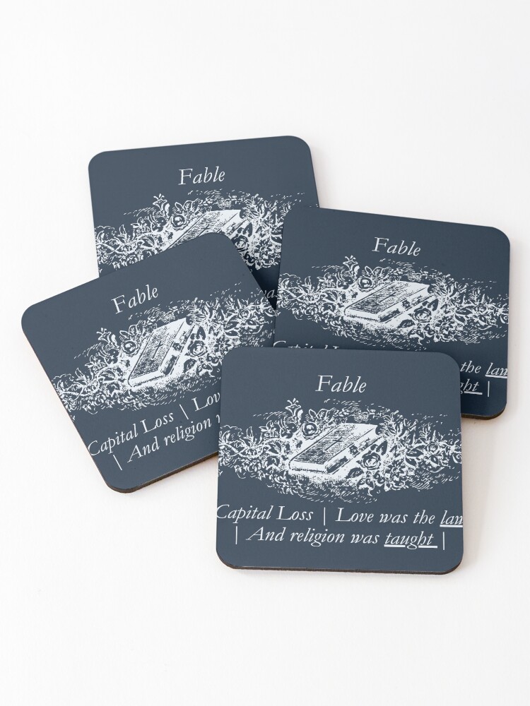 Thumbnail 1 of 5, Coasters (Set of 4), Fable designed and sold by bellakelly03.