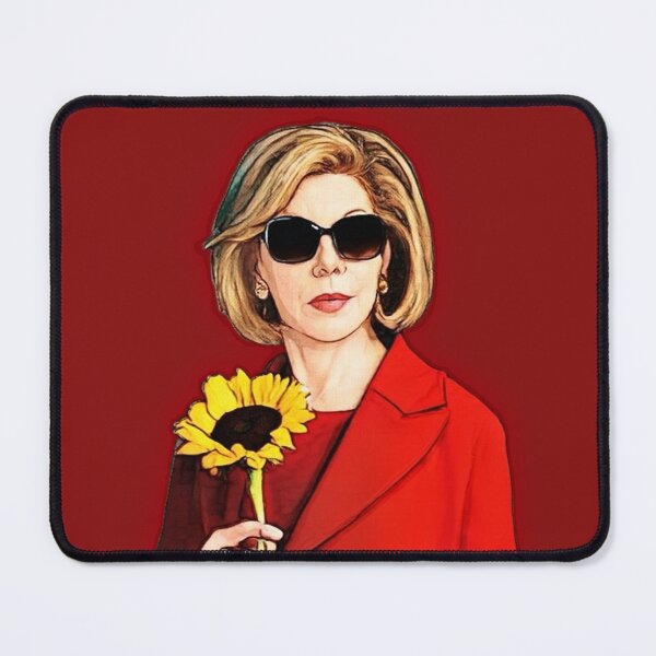 Item preview, Diane Lockhart The Good Fight Sunflower designed and sold by baranskini.