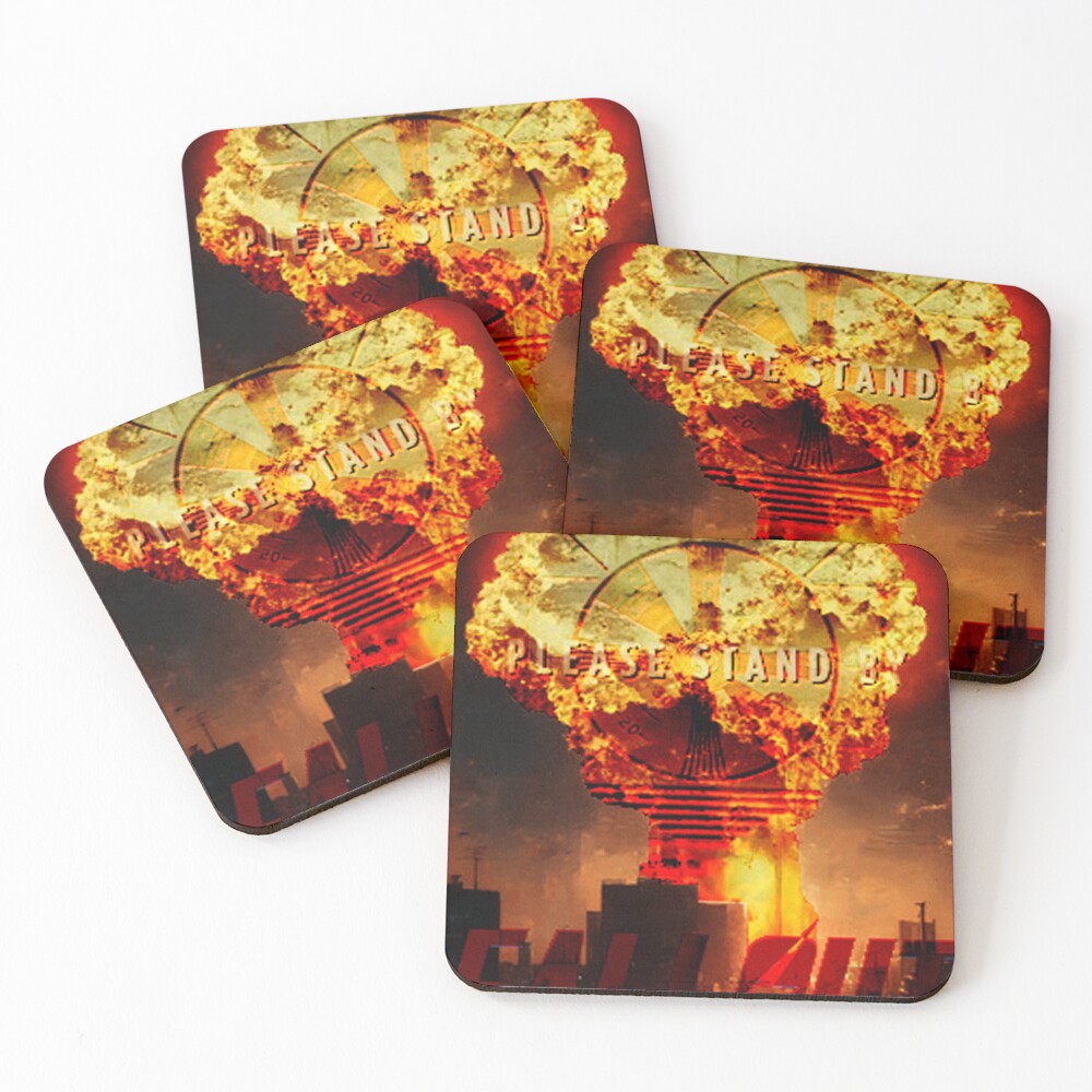 Item preview, Coasters (Set of 4) designed and sold by atomicwisp.