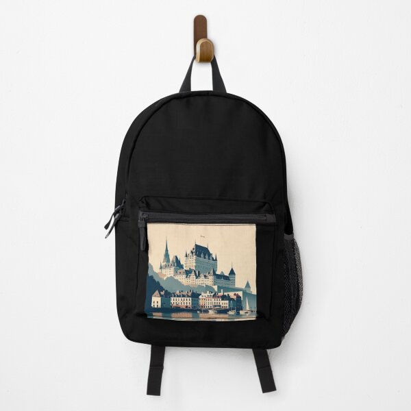 Item preview, Old Quebec City Minimalism Art Style designed and sold by artofuniverse.