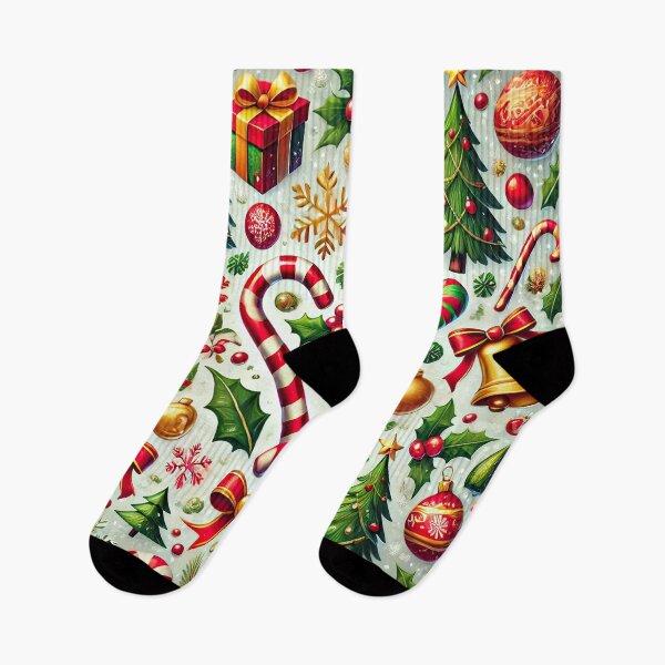 Artikelvorschau, Festliches Weihnachtsfeiertagsmuster entworfen und verkauft von CharlesScottArt.