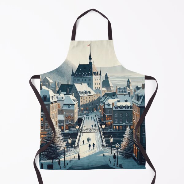 Item preview, Old Quebec City Minimalism Art Style designed and sold by artofuniverse.
