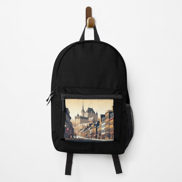 Item preview, Old Quebec City Minimalism Art Style designed and sold by artofuniverse.