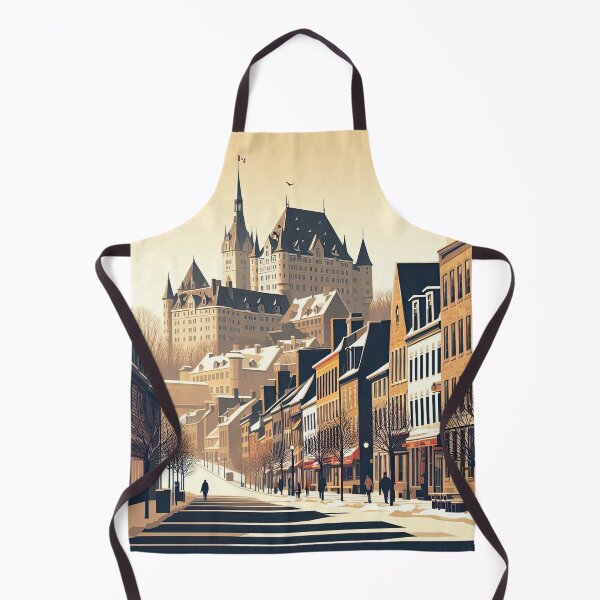Item preview, Old Quebec City Minimalism Art Style designed and sold by artofuniverse.