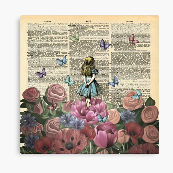 Alice in Wonderland Prints - 11x14 Unframed Wall Art Print Poster - Perfect  Alice in Wonderland Gifts and Decorations (Alice Chats With the Duchess)