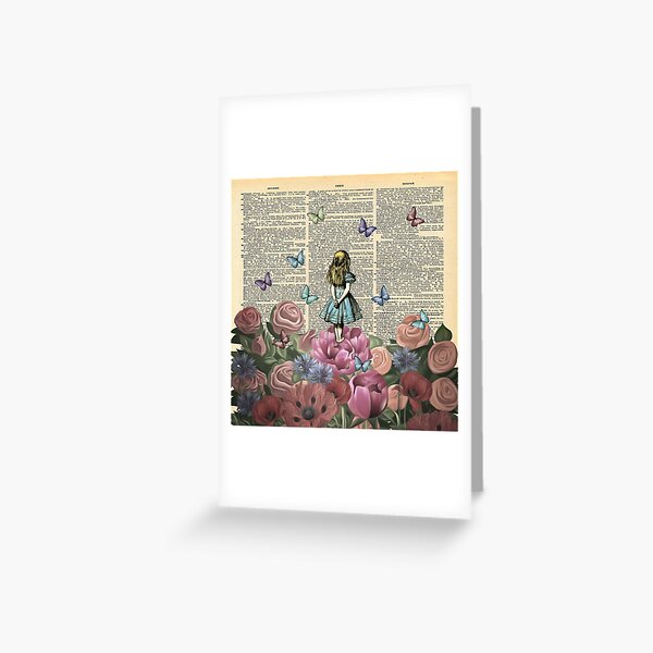 Aperçu de l'œuvre Alice au pays des merveilles - Le jardin des merveilles créée et vendue par maryedenoa.