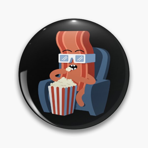 Item preview, Fun Cartoon Character Eating Popcorn designed and sold by InsanseCreation.