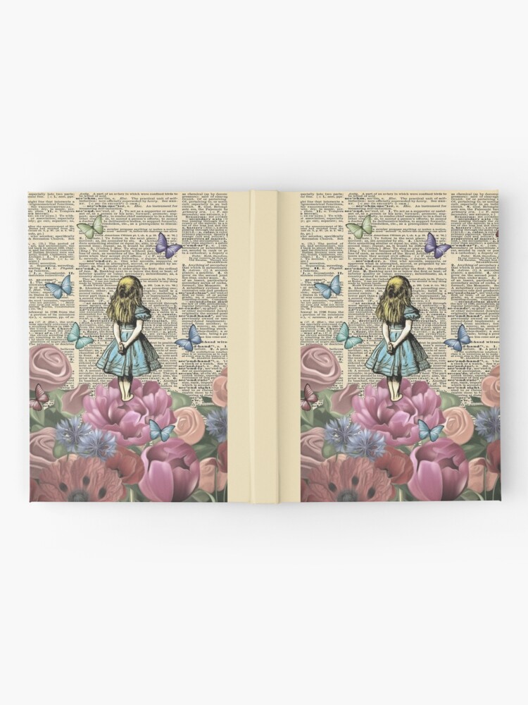 Alternate view of Alice In Wonderland - Wonderland Garden Hardcover Journal